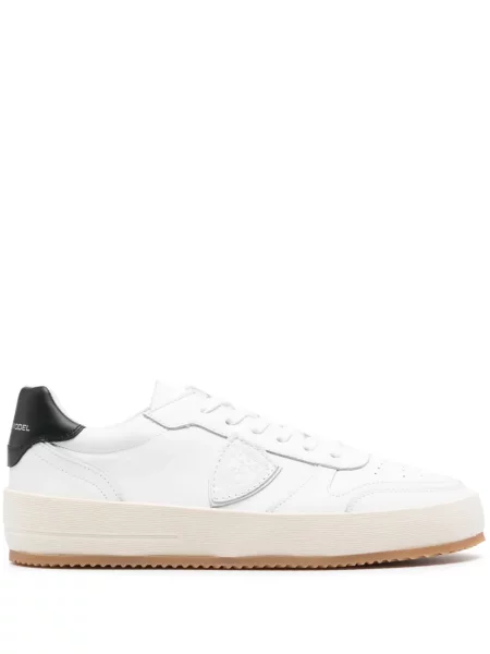 Sneakerși Philippe Model Paris din piele alb