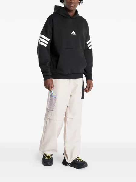 Маратонки Adidas Adilette на райета черно