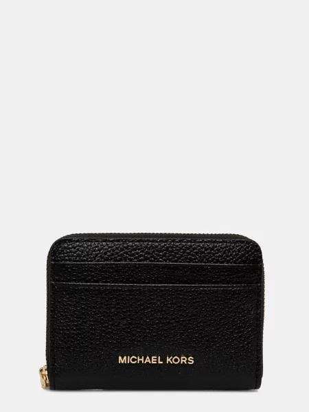 MICHAEL Michael Kors peňaženka dámska kožená čierna