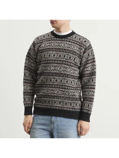 Sweter Jamieson's Of Shetland czarny