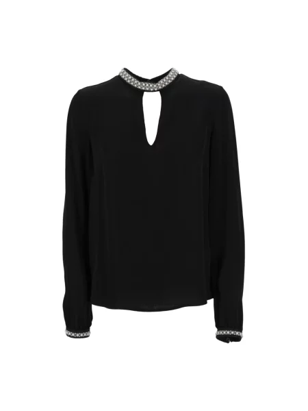 Bluzka Twinset z koralikami czarna