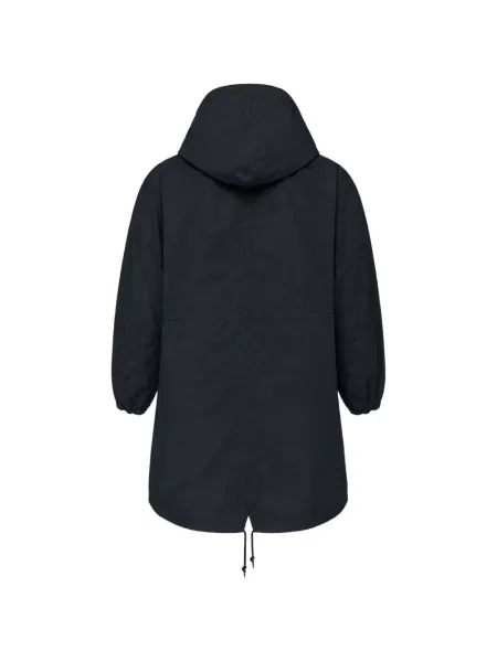 Geacă parka Comme Des Garçons Homme cu glugă cu cordon albastru
