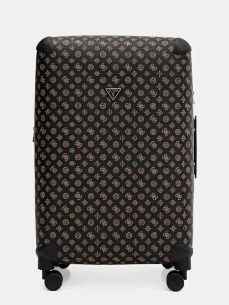 Куфар Guess WILDER LARGE кафяво