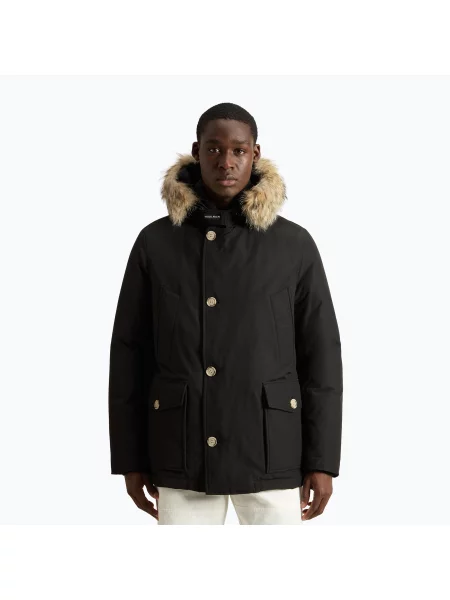 Мъжко яке Woolrich Arctic Detachable Fur Anorak black черно