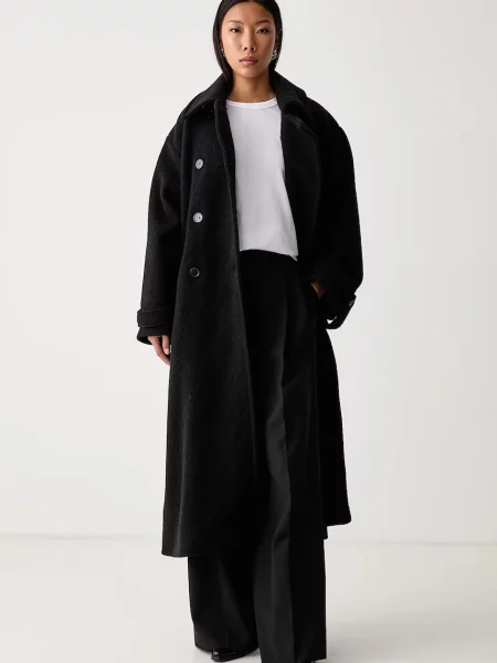 A.P.C. пальто вовняне manteau lea