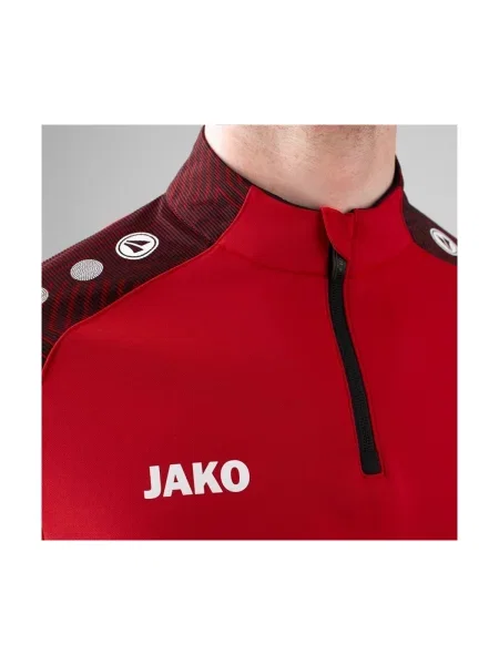 JAKO Tricou funcțional Challenge roșu alb negru