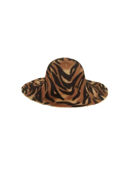 Futro Borsalino w tygrysie prążki