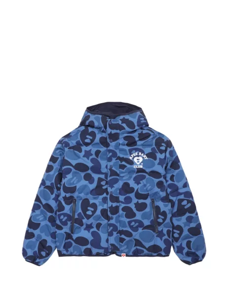 Geacă Apee™ By *a Bathing Ape® cu imagine cu model camuflaj albastru