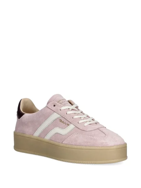 Sneakerși Gant cu dungi roz