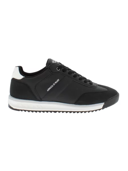 Sneakersy Armata Di Mare skórzane czarne
