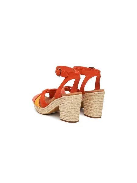 Espadrile Toms Majorca Strappy oranžna