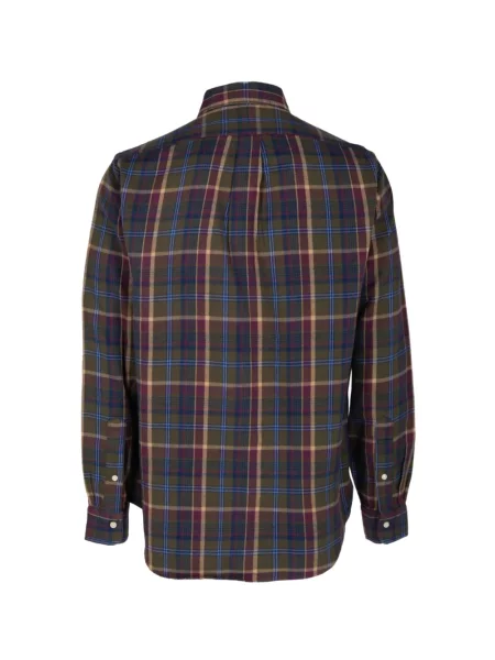 Sweter Polo Ralph Lauren z okrągłym dekoltem w kratę biały