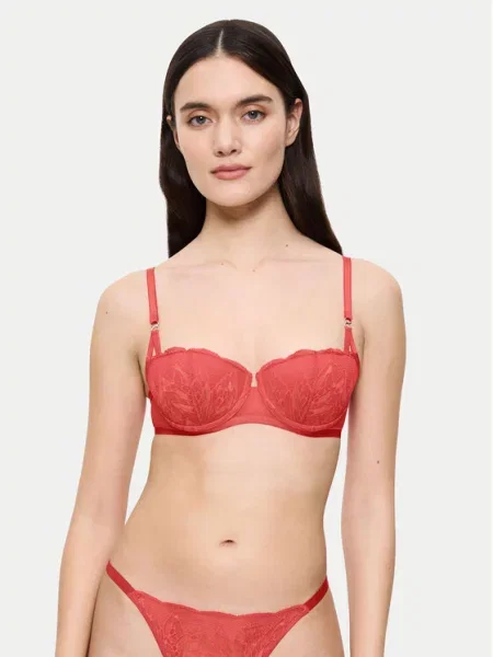 Triumph Pusiau dengta balcony bra liemenėlė Crazy Stupid Love Koralų