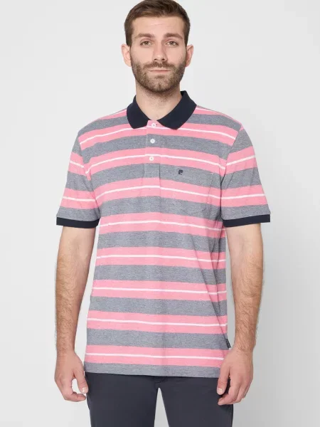 Поло Pierre Cardin розовое