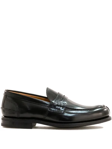 Pantofi loafer Church's din piele negru