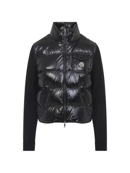 Geacă cu puf Moncler negru