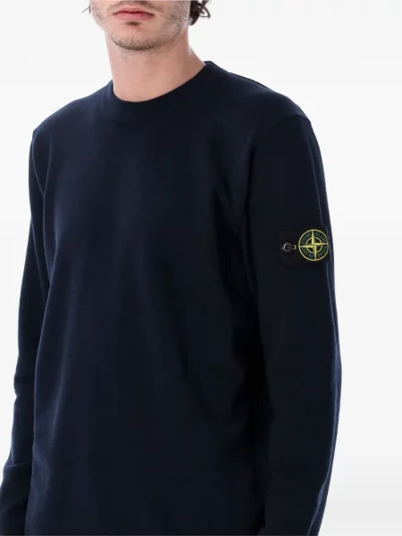 Пуловер Stone Island камъни синьо