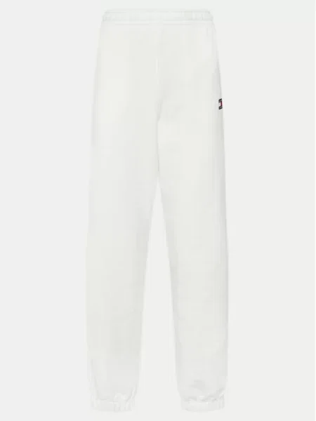 Spodnji del trenirke Tommy Jeans bela