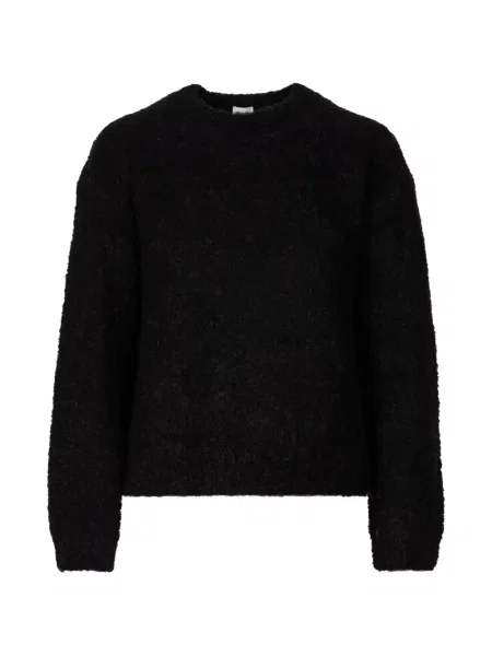 Lung bouclé pulover Ct Plage negru