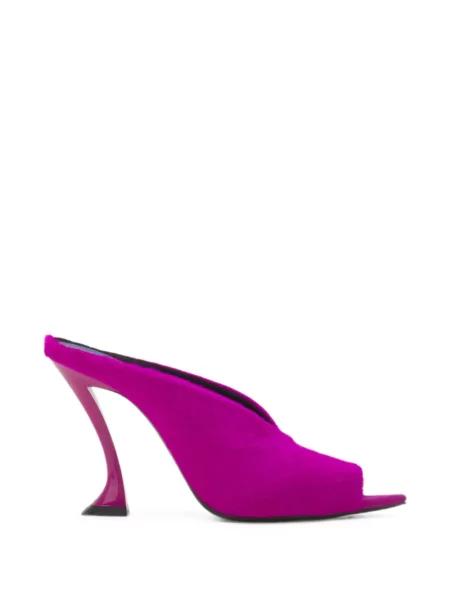 Papuci tip mules Lanvin roz