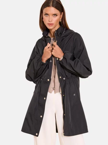 Lipsy Palton de primăvară-toamnă negru