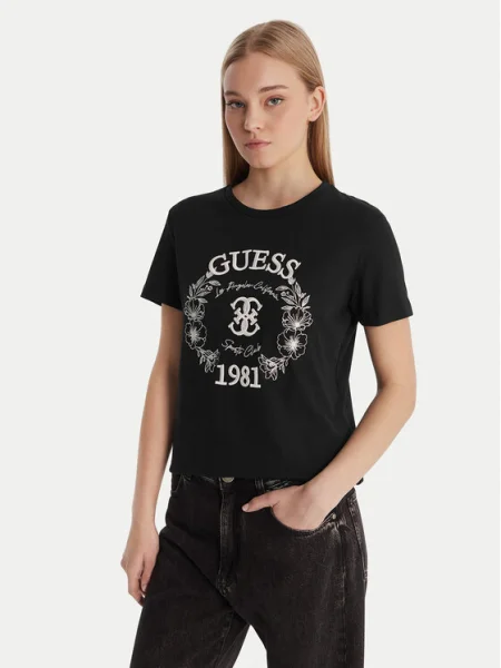Guess Tricou negru