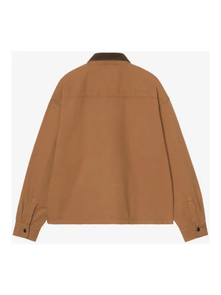 Kurtka Carhartt Wip brązowa