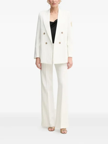 Sacou Ermanno Scervino cu dungi alb