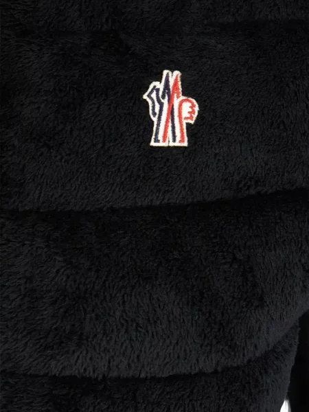 Matlasat geacă cu puf Moncler Grenoble negru