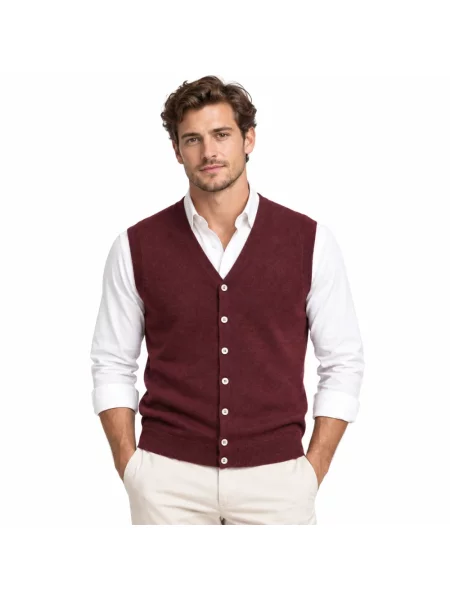 Sweter Cashmere Company z kaszmiru czerwony