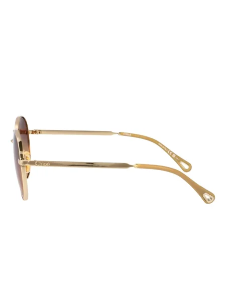 Ochelari de soare Chloé Eyewear auriu