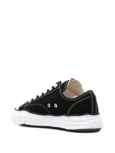 Sneakerși Maison Mihara Yasuhiro din piele de căprioară negru