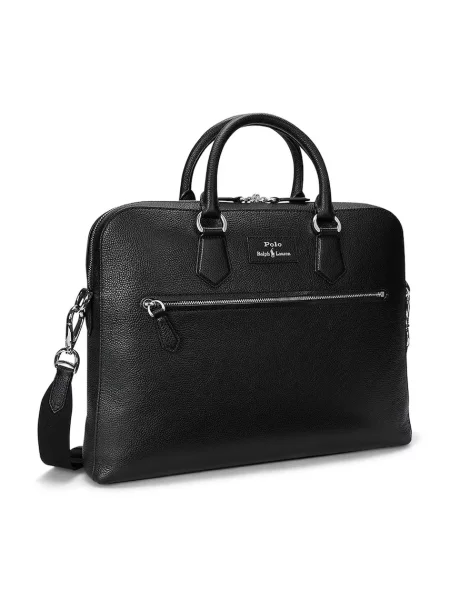 Geantă pentru laptop Polo Ralph Lauren negru
