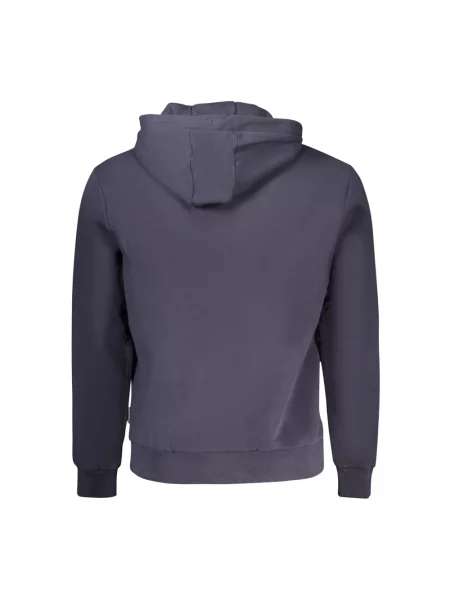 Bluza Napapijri Burgee Half Zip Hooded blu marine niebieska