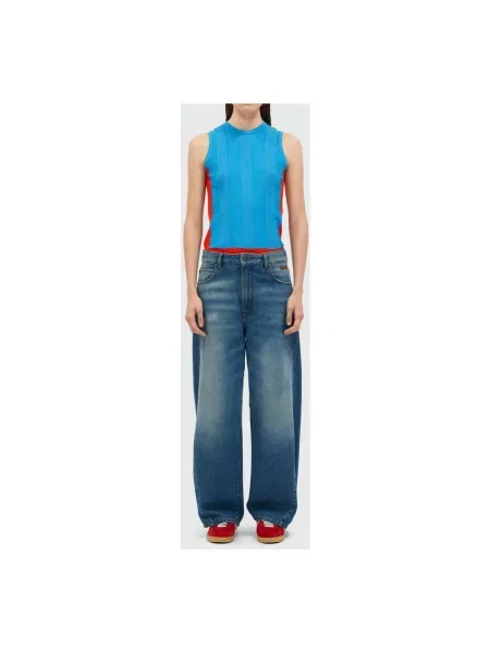 Jeansy Msgm niebieskie