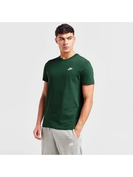 Nike T-Shirt Ss Nike Sportswear Club zielona