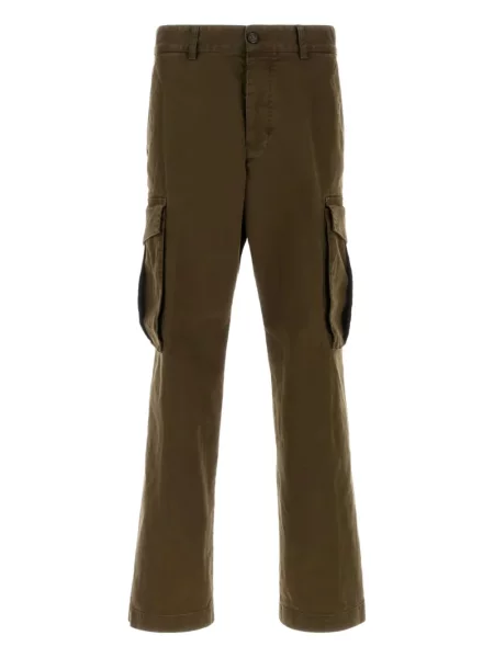 Pantaloni Dsquared2 stretch verde