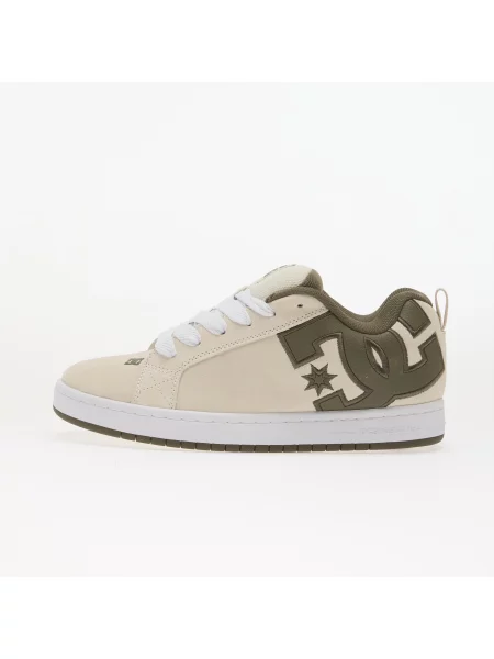 Сникърси DC Court Graffik Olive/ Citrus EUR маслина