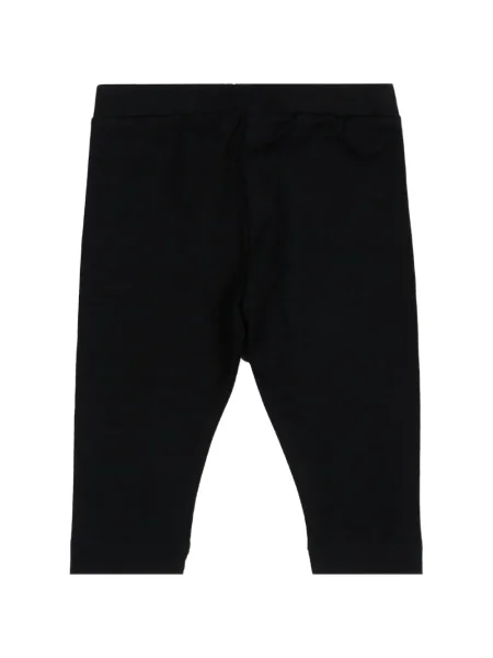 Legginsy dziecięce Moschino czarne
