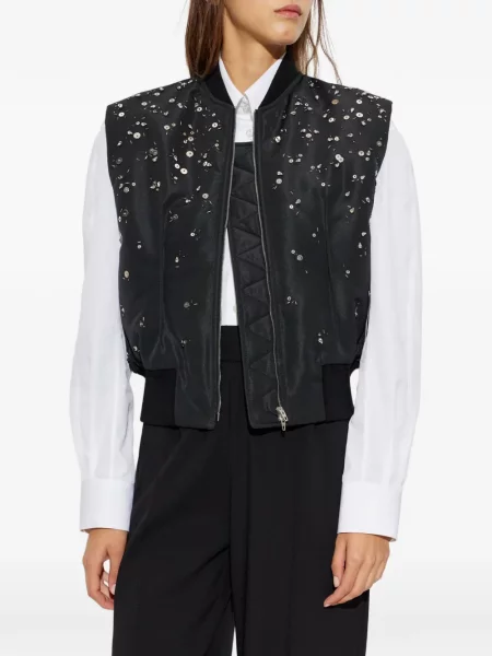 Izolat vestă Jil Sander negru