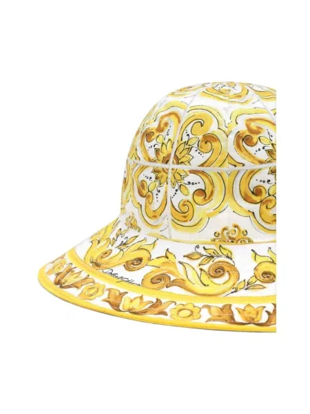 Czapka Dolce And Gabbana żółta