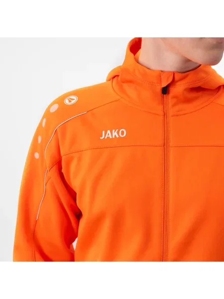 Kurtka Jako à capuche Classico pomarańczowa