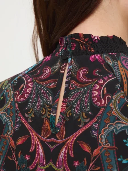 Блузка Medicine візерунок чорний