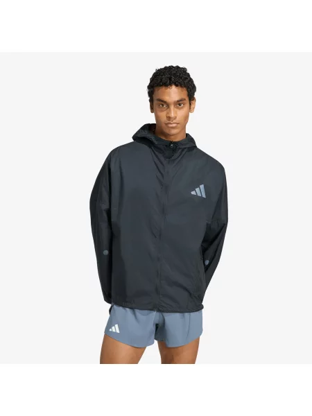 Windbreaker adidas Adizero Running Blaze Jacket Black XL negru