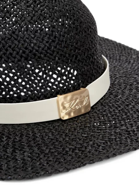 Kepurė Karl Lagerfeld juoda