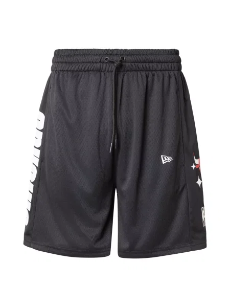 NEW ERA Pantaloni NBA CHIBUL roșu / negru alb