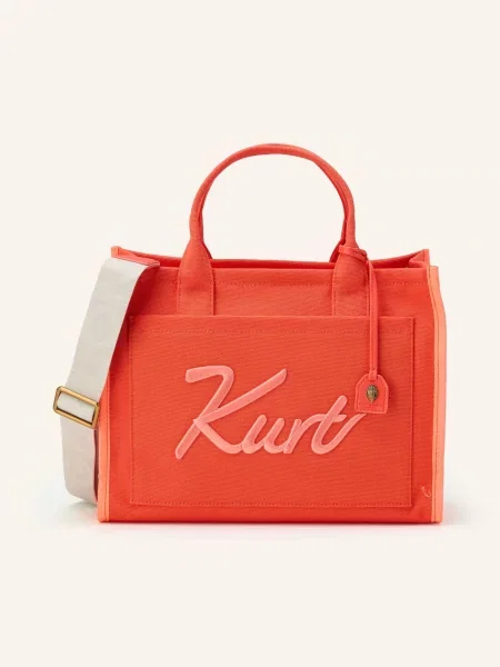Kurt Geiger Torebka Kensington orange pomarańczowa