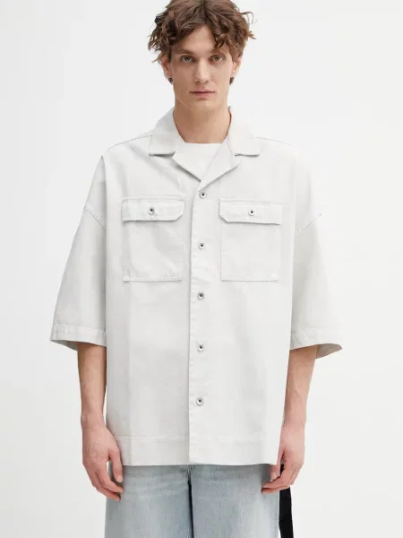 Rick Owens DRKSHDW Magnum Tommy cămașă bărbătească din