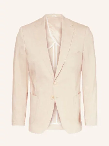 Paul Oblekové Sako Extra Slim Fit Se Lnem light beige béžové