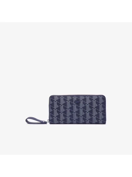Lacoste гаманець Monogram синій